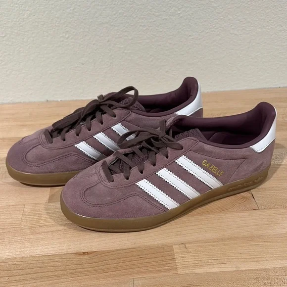 Adidas Gazelle Indoor in Shadow Fig - Picture 3 of 5